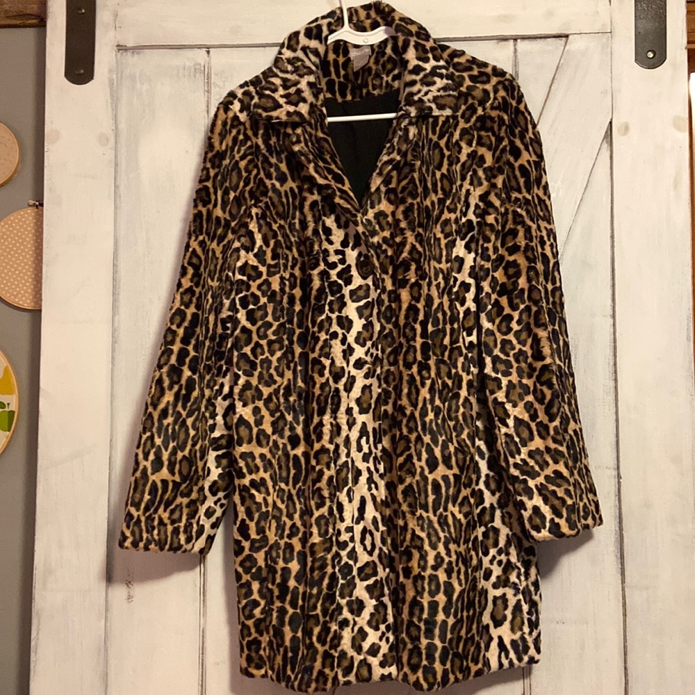 Chico’s leopard jacket